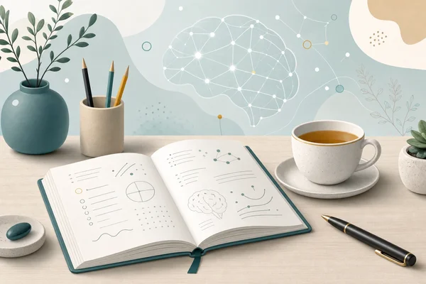 Daily rhythm and mood notes