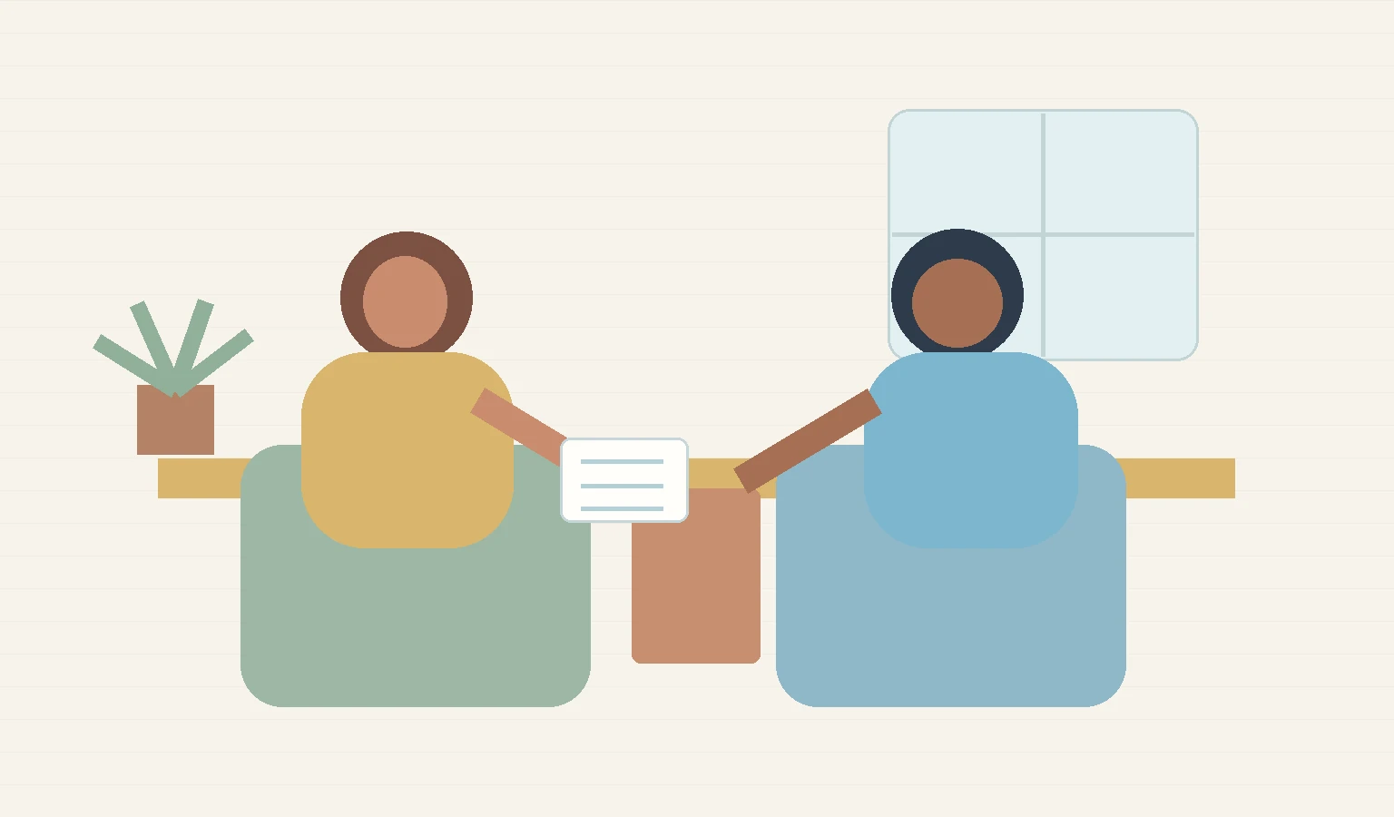 Supportive preparation for a health conversation